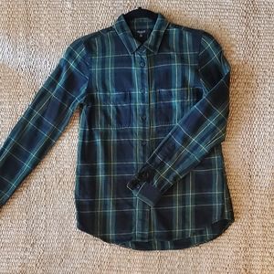 Madewell plaid flannel
